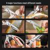 Yangjiang SK5 Stainless Steel Kitchen Scissors - Powerful Chicken Bone Scissors.