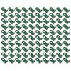 100PCS Plastic Greenhouse Twist Clips Shading Fixing Clips Extenders Clips Greenhouse Insulation Fasteners Plant Hangers