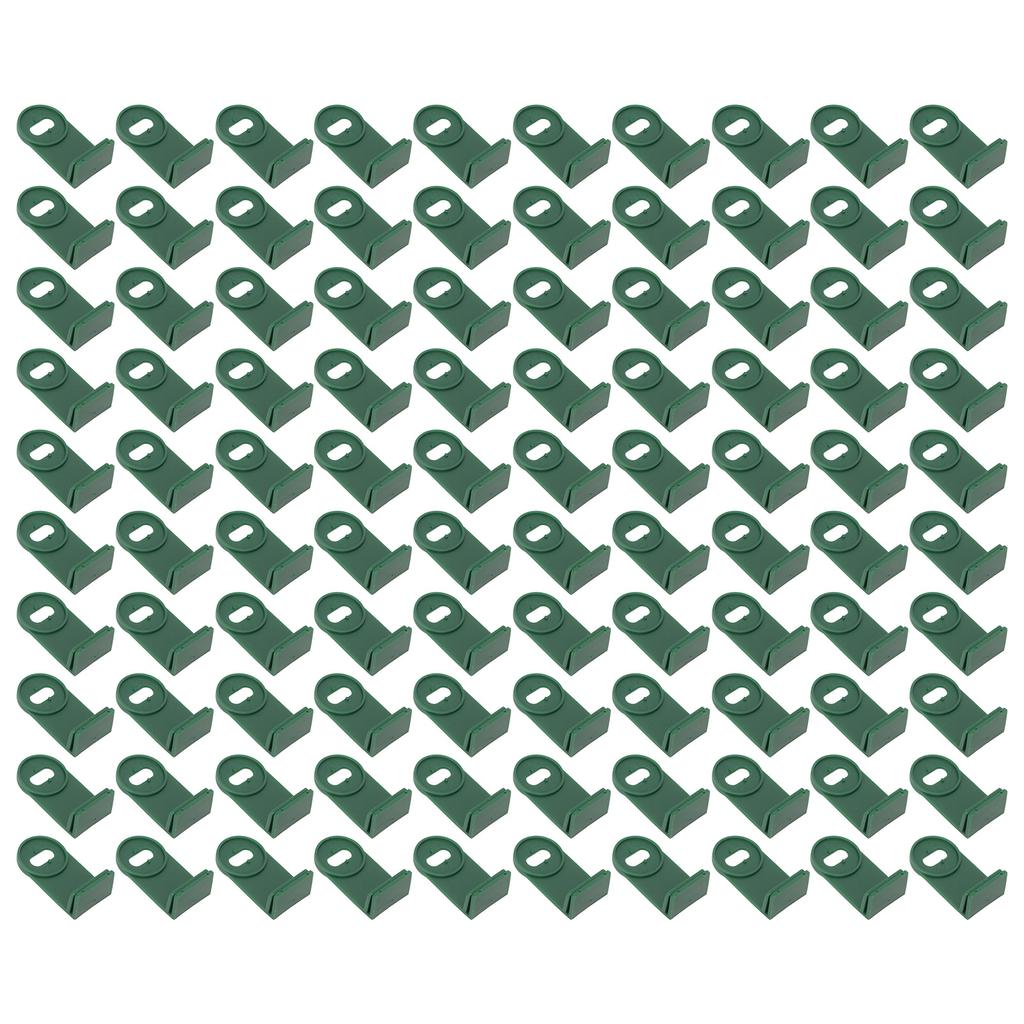 100PCS Plastic Greenhouse Twist Clips Shading Fixing Clips Extenders Clips Greenhouse Insulation Fasteners Plant Hangers