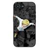 Cover for Apple iPhone 16 15 14 Plus 13 12 Mini 17 Pro Max + ProMax 16E Air 16+ 15+ Phone Case Comics Luffy One Piece Sanji