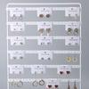 Durable Jewelry Holder Stand Earring Rack with 6 Levels and 120 Slots 6 Layers Earrings Display Stand Jewelry Organizer