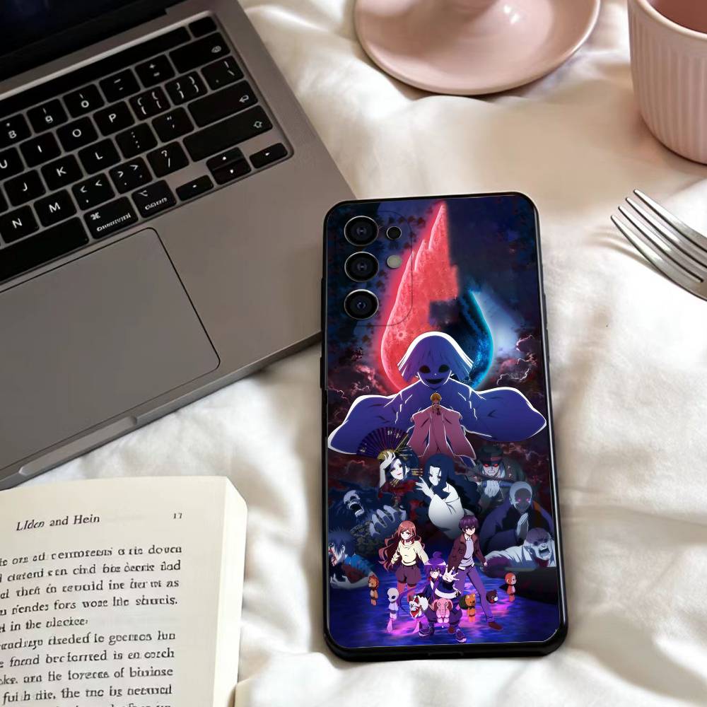 Anime D-Dark G-Gathering Phone Case For Samsung S25,24,23,22,30,21,10,9,Ultra,Plus,Lite,FE,4,5 G Soft Black Case