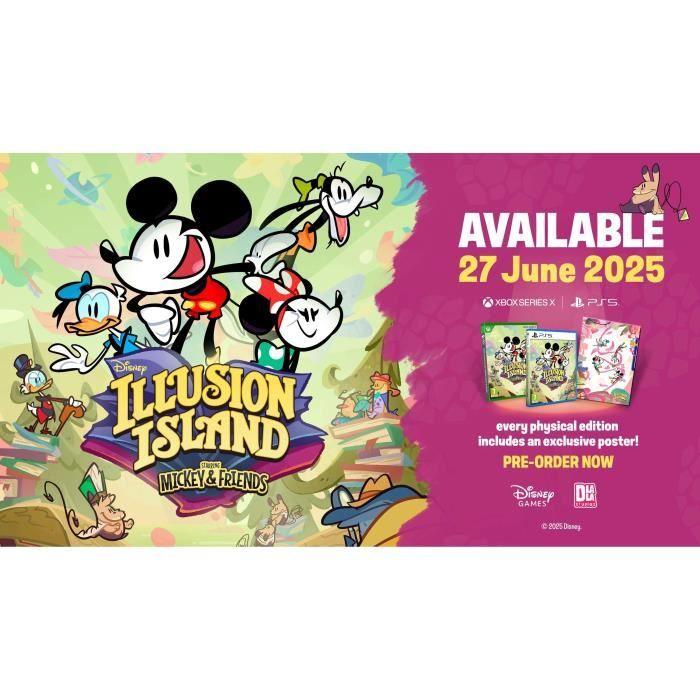 Disney Illusion Island Starring Mickey &amp; Friends - Jeu Xbox Séries X
