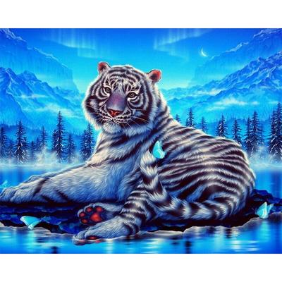 Diamond Painting Cartoon Tier Tiger Strass Mosaikmuster Diamant Stickerei