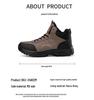 Men's Winter High-Top Thick-Soled Snow Boots - Large Size Casual Plus Velvet Warm Cotton Shoes