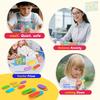 12Pcs/Set Sensory Magnet Toy Silicone Magnetic Slider for Autism Anxiety Stress Relief Toy