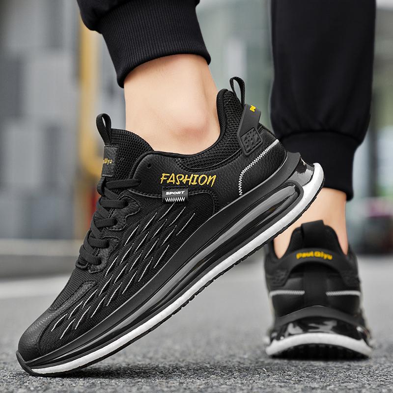 Men's Sports Shoes Comfortable and Breathable Mesh Lightweight Outdoor Casual Odor Proof and Wear Resistant Running Shoes