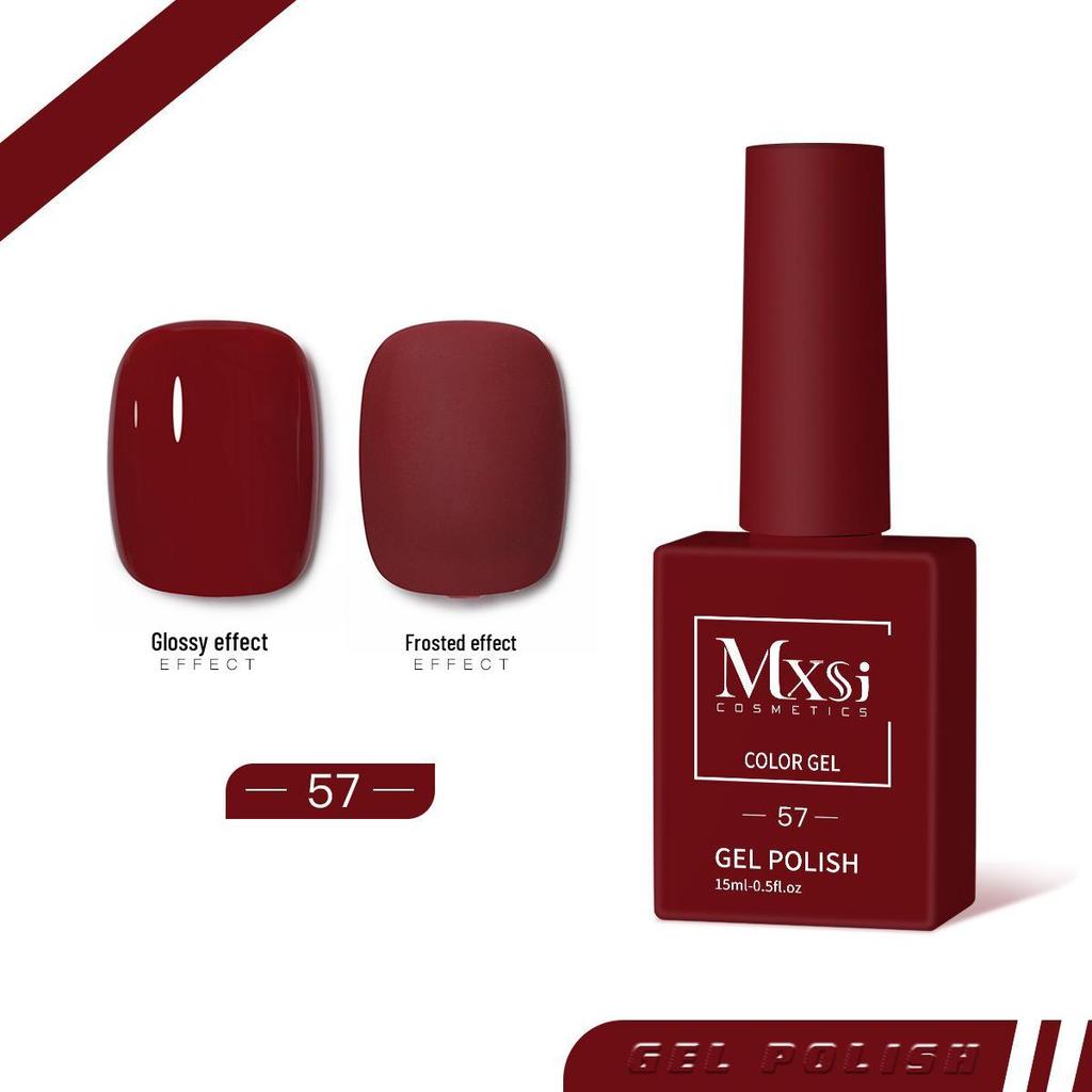 New Popular Color Whitening Gel Nail Polish Set: 60 Colors for Nail Art Shop Grand Opening