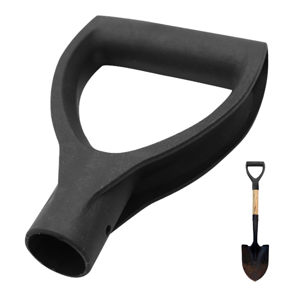Garden Shovel Handle D Shaped Scoop Handle Portable Replacement Snow Shovel D Grip Handle for Digging Raking Tools
