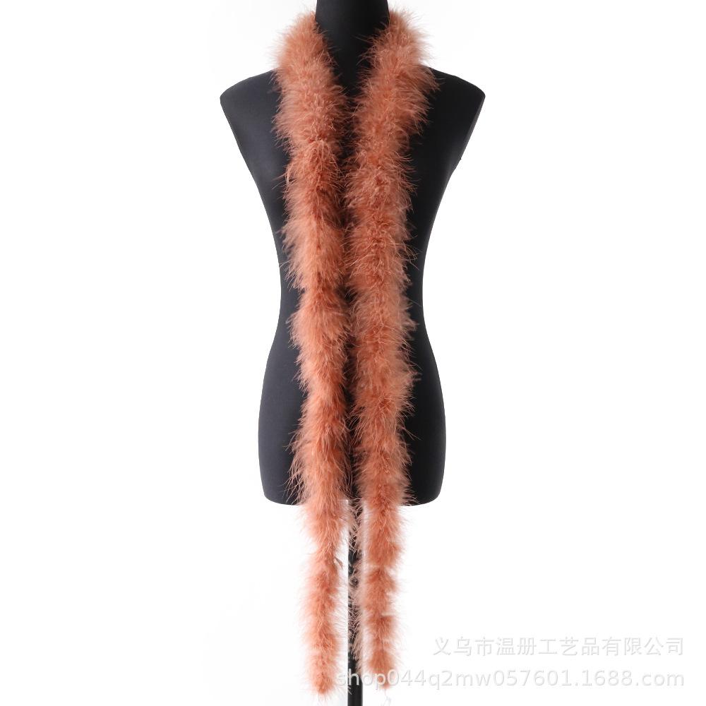 Feather 13G Full Fluff Strips Macaron Colored Turkey Fur Clothing Accessories Diy Fluff Strips