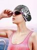 Women's Long Hair Swim Cap, Silicone Swim Cap With Ear Protection, Waterproof Anti-Slip Swim Cap For Long Hair Men And Women, Essential Beach Swimmin