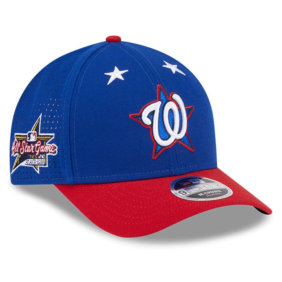 

2025 MLB Игровая тренировочная модель New Era 9FORTY Снэпбэк Вашингтон 2025 MLB ИГРОВАЯ ТРЕНИРОВОЧНАЯ СНЭПБЭК ВАШИНГТОН 5950 Кепка All-Star M-CROWN, Nationals, синий
