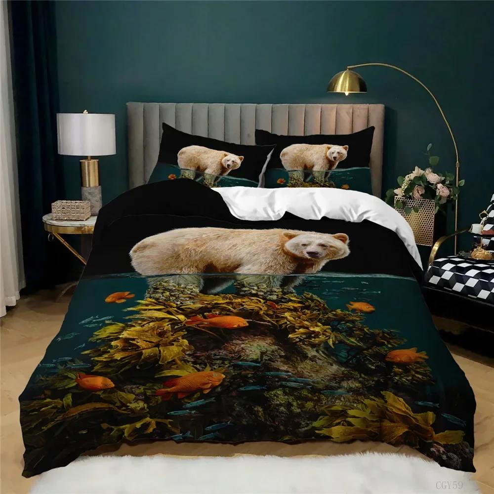 Nightmare Before Christmas  Duvet Cover with Pillow Cover Bed Sets Jack and Sally 3D Skull Christmas Bedding Set Bedroom Decor
