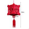 Chinese Lantern Lucky Decorative,Cube, Spring Festival Decor Year for Wedding