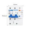 Chint 2P63A Air Switch with 32A RCCB for Three-Phase Electricity Protection and Household Circuit Breaking