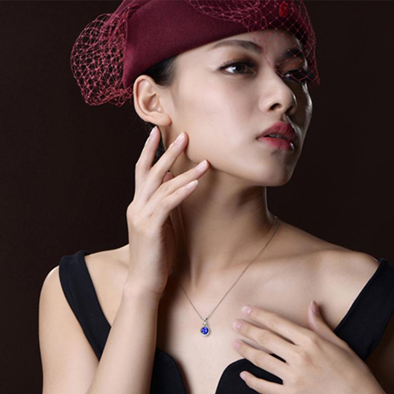 144Pcs/Lot Birthstone Necklace Pendant Jewelry Making Rhinestone Stainless Steel Charms For Women Earrings DIY Accessories Gift