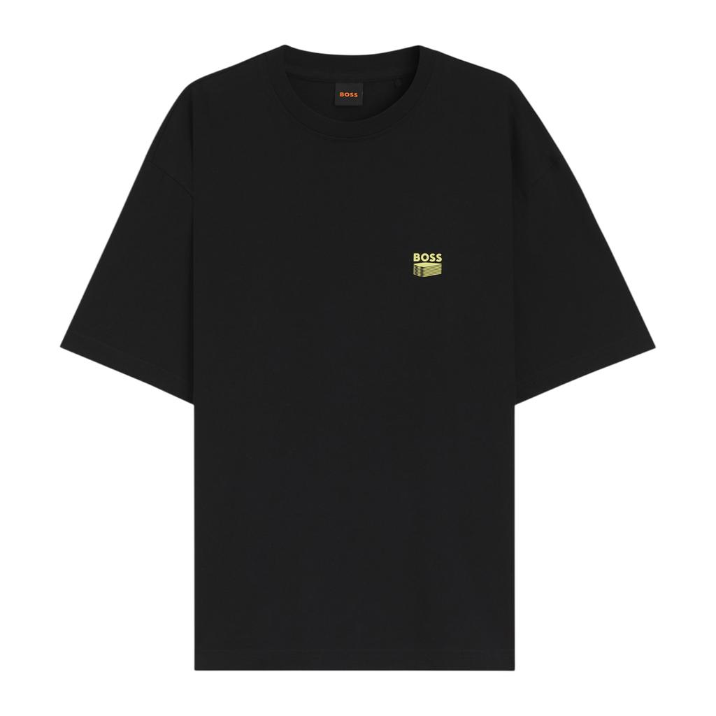 Boss Mens Brutalism Back Print T-Shirt