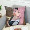 Fronha Kaguya Sama Love Is War Para Carro Sofá Decorativa Casa Estampa Dupla Face Pelúcia Quadrada Almofada de Lançamento Capa de Almofada