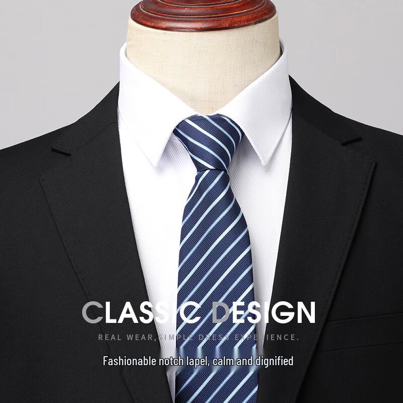 SHANSHAN Men's Silk & Tencel Blend Business Casual Suit Set