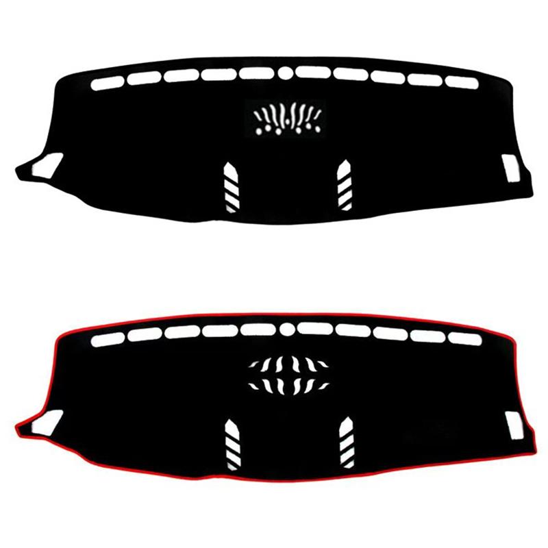 For Ford Ranger Everest 2015 2016 2017 2018- Car Accessories Dashboard Cover Dash Mat Pad Center Console SunShade Carpet Rug