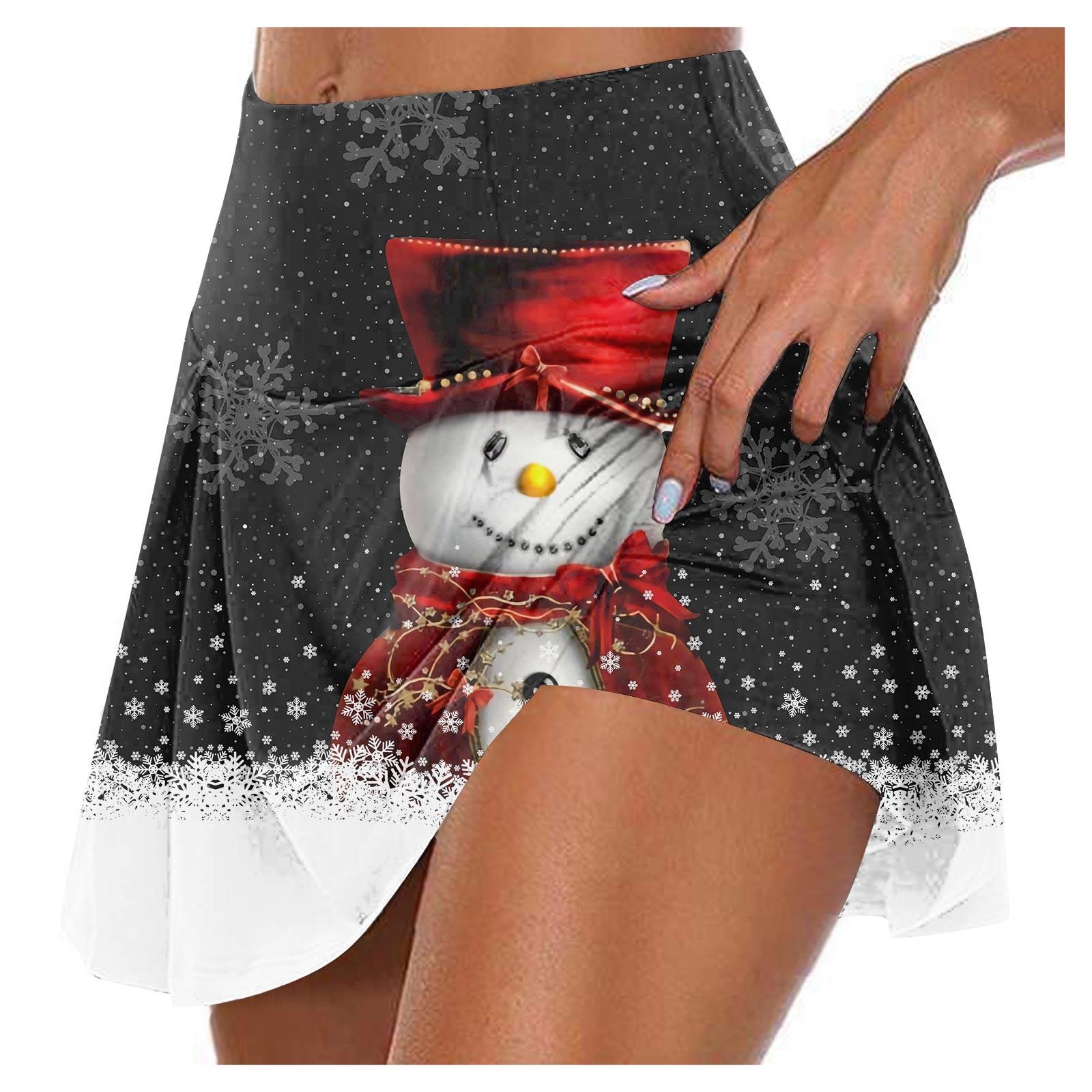 

Женские спортивные эластичные плиссированные теннисные юбки для бега, йоги, внутренние шорты, эластичные спортивные шорты для гольфа S чёрный