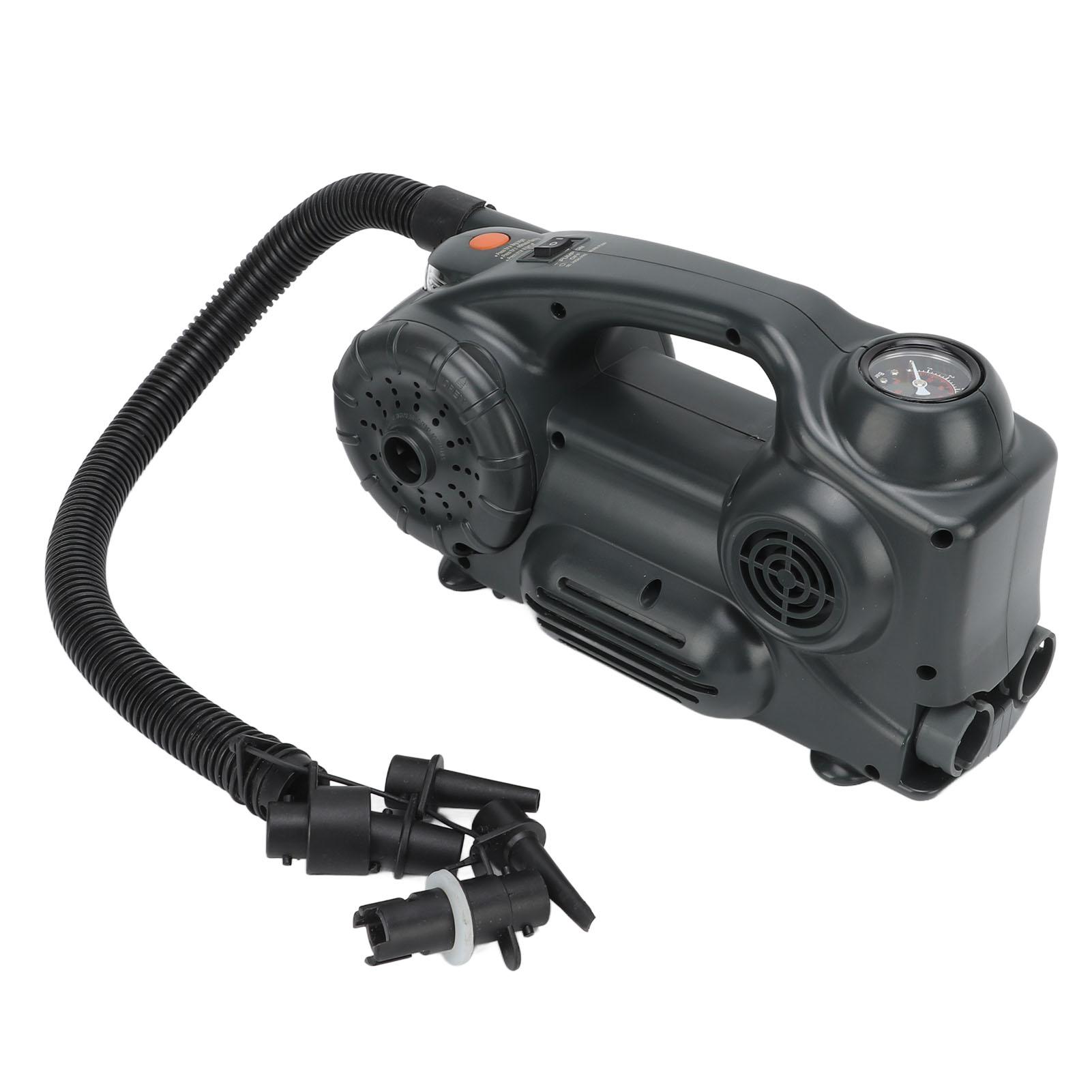 

Electric Inflatable Air Pump Vehicle Mounted Multifunction Portable Outdoor Inflator Pump with LED Light