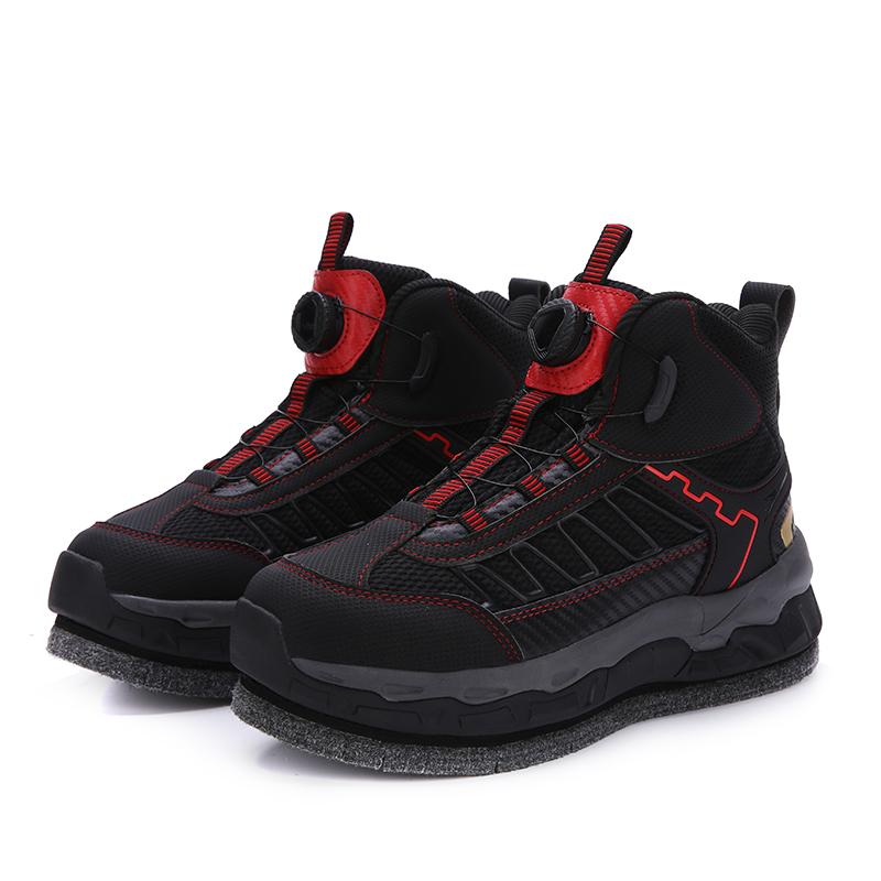 

Rock Fishing Shoes Men s offshore Fishing Shoes Waterproof Skid-proof Reef-climbing Shoes Handiness Felt Spike Soles 42