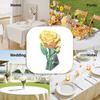 Stainless Steel Rose Tablecloth Clip Non-slip Indoor Outdoor Wedding Party Picnic Camping Table Cover Holder Fixing Clamp
