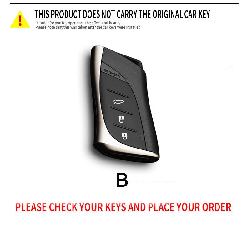 TPU Car Key Case Cover Holder Shell For Lexus ES UX200 UX250H ES300H ES350 US200 US260H LX570 NX ES UX US Keychain Accessories