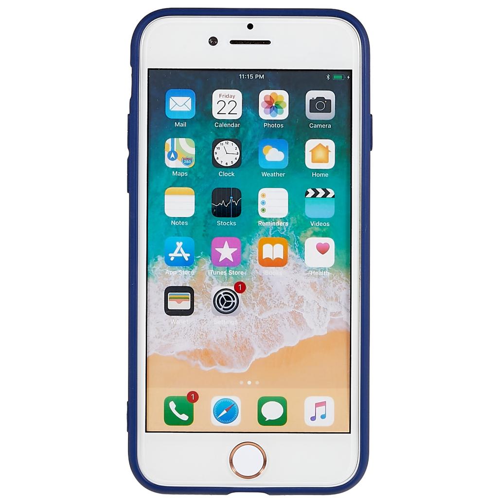 For iPhone 7/8 4.7 inch/SE (2020)/SE (2022) Matte Phone Case Soft TPU Non-Slip Shockproof Protective Cover