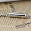 [maycom] Muffler Keychain Refined Chrome Tailpipe Exhaust Pipe Key Chain