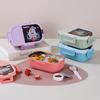 Cartoon Insulated 304 Stainless Steel Student Lunch Box