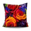Mote Rose Putetrekk Polyester Print Putetrekk Beautiful Flower Home Decor Putetrekk