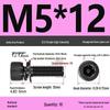 12.9 Grade M4-M12 Socket Head Cap Screw with Washer: Three-Piece Cylindrical Bolt