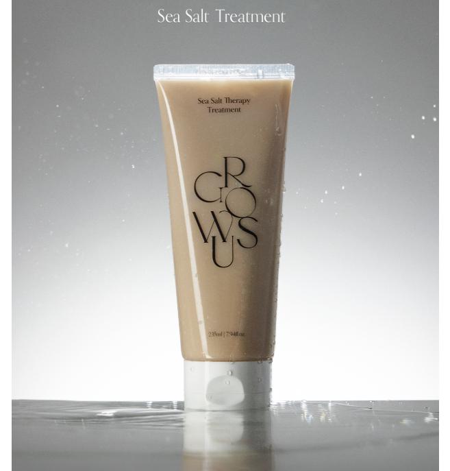 Growus Sea Salt Treatment 235ml Nourishing Scalp & Hair Moisturizing Treatment