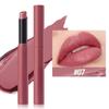 Matte Lipstick Non-Stick Cup Long-Lasting Velvet Finish Lipstick Pen Smooth Matte Lip Color Waterproof Non-Fading 12 Colors Nude