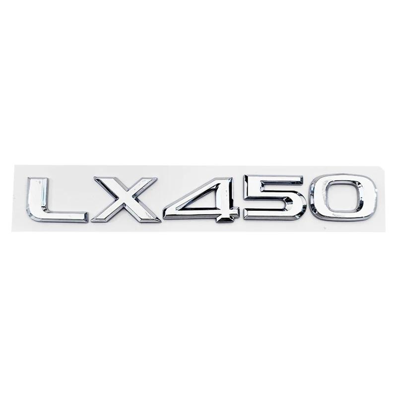 3D ABS Logo For Lexus GX470 LX570 LX600 RX350 RX300 Emblem Number Letters Sticker Car Trunk Badge Adhesive Decal AccessoriesDX7