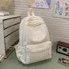 Schoolbag Korean version ins schoolbag for female high school students, versatile high-value large-capacity backpack for junior high school students