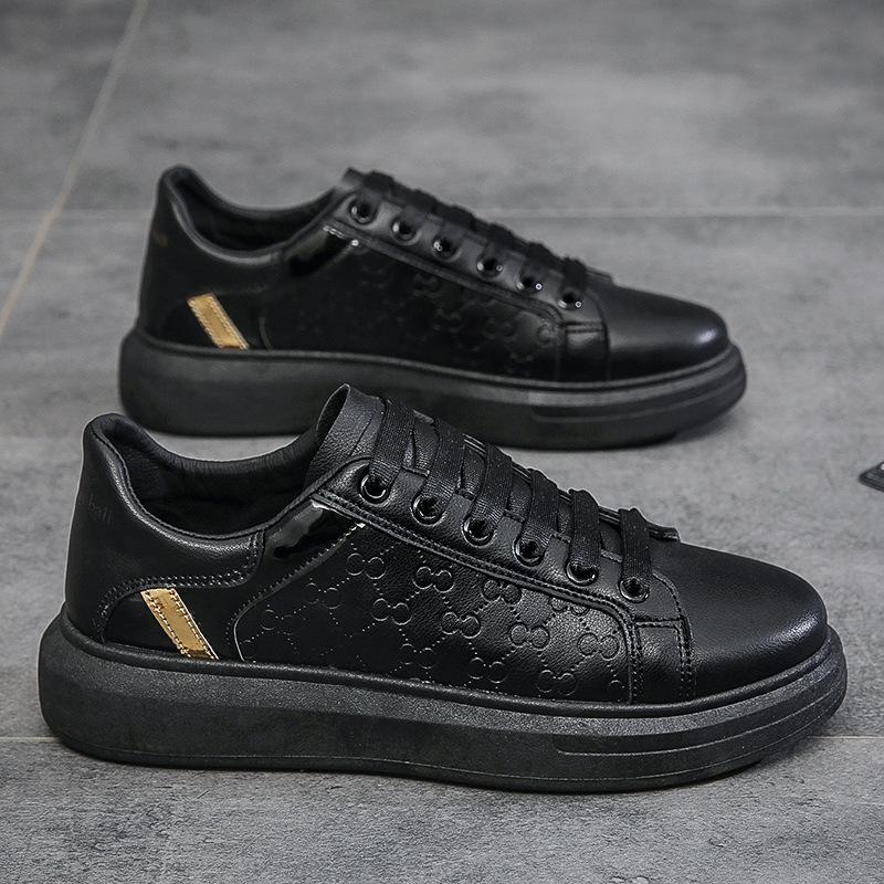 

Новые модные мужские кроссовки весна и осень повседневные кроссовки для бега фитнес спортивная обувь 44 чёрный