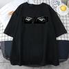 Sommar Herr T-shirt Jujutsu Kaisen Grafiskt Tryck Mode Harajuku 2024 Kläder Orsak och Verkan Dam Y2K Toppar T-shirt