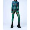 Women 3D Digital Printing Halloween Cosplay Tights Jumpsuit Adult One-piece Carnival Party Stage Show Dance Costume Outfit