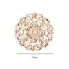 1 Pc Wood Decal Corner Wood Applique Onlay Home Window Unpainted Ornamental Furniture Bed Door Cabinet Decor 10/12/15/20/24/30cm