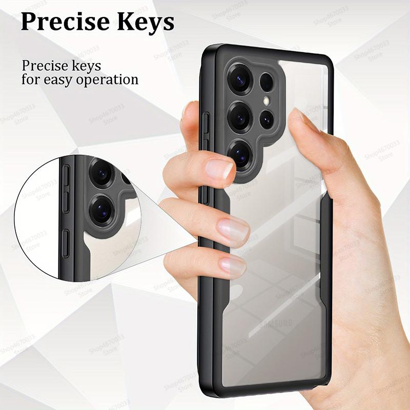 360° Full Body Cover Phone Cases For Samsung Galaxy S25 S24 S23 S22 S21 Ultra Plus FE Shockproof Cover Phone Accessories Funda