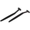 2Pcs/Set Tongue Cleaner Scraper Dental Mouth Oral Clean Heath Care Brush Tools