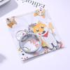 Cute Dog Keyring Gifts Fashionable Animal Charms Small Accessories Car Keyrings and Bag Charms