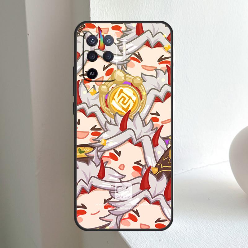 Genshin Impact Arataki Itto For OPPO A78 A98 A18 A38 A58 A5 A6 Pro A15 A17 A57 A16 A76 A96 A54 A74 A94 A40 A60 A80 Case