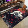 1pc Wolf Moon Themed Rug for Home Decor, Non-slip Office Carpet, Chair mat, Outdoor Mat, Christmas and Halloween gifts-0731031