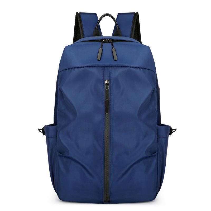 

Men s Large Capacity Outdoor Travel Laptop Backpack - Simple, Casual, Business-Ready синій