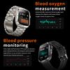 MK86 2.01-inch Square Screen Bluetooth-compatible Call Smart Watch Health Monitoring Waterproof Sports Watch with LED Light