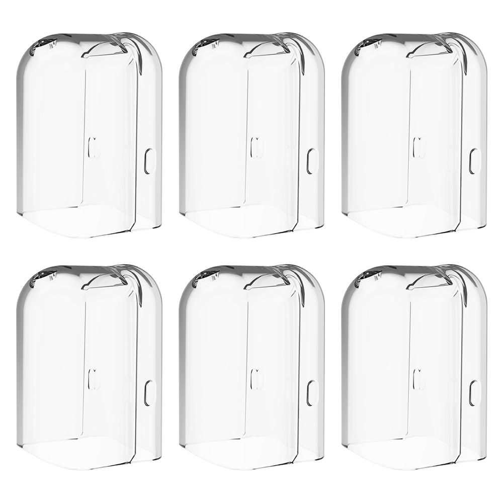 6 Pcs Compatible with Philips Electric Toothbrush Heads Dustproof Covers, Sonicare Brush Head Protective Cap for Storage Travel